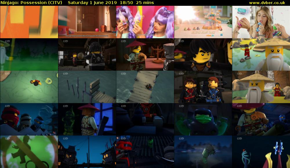 Ninjago: Possession (CITV) Saturday 1 June 2019 18:50 - 19:15