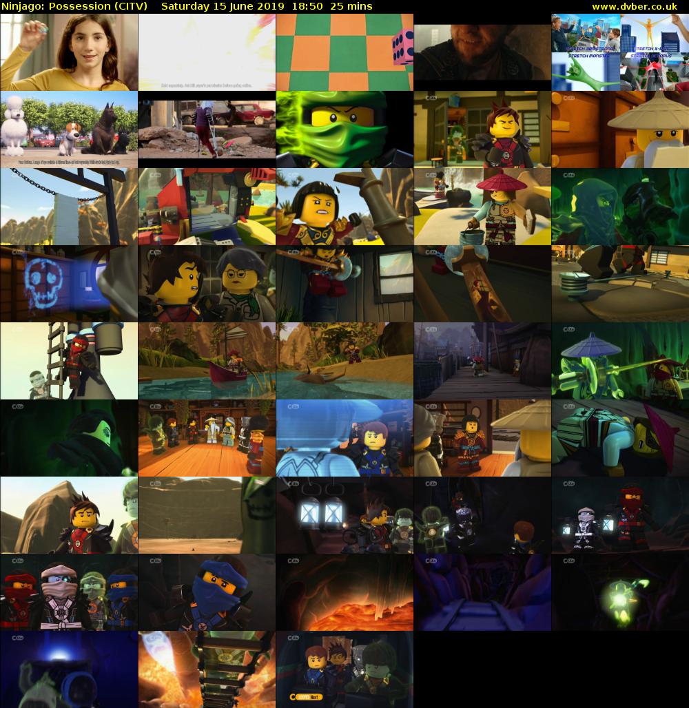 Ninjago: Possession (CITV) Saturday 15 June 2019 18:50 - 19:15