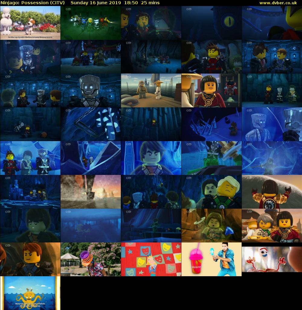 Ninjago: Possession (CITV) Sunday 16 June 2019 18:50 - 19:15