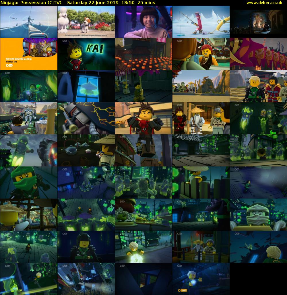 Ninjago: Possession (CITV) Saturday 22 June 2019 18:50 - 19:15
