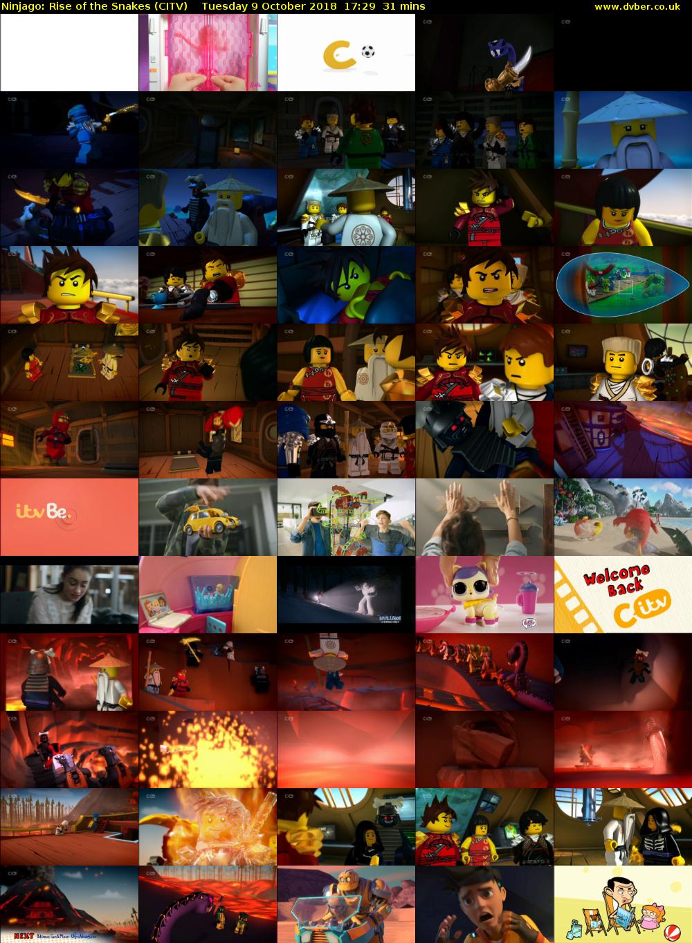 Ninjago: Rise of the Snakes (CITV) Tuesday 9 October 2018 17:29 - 18:00