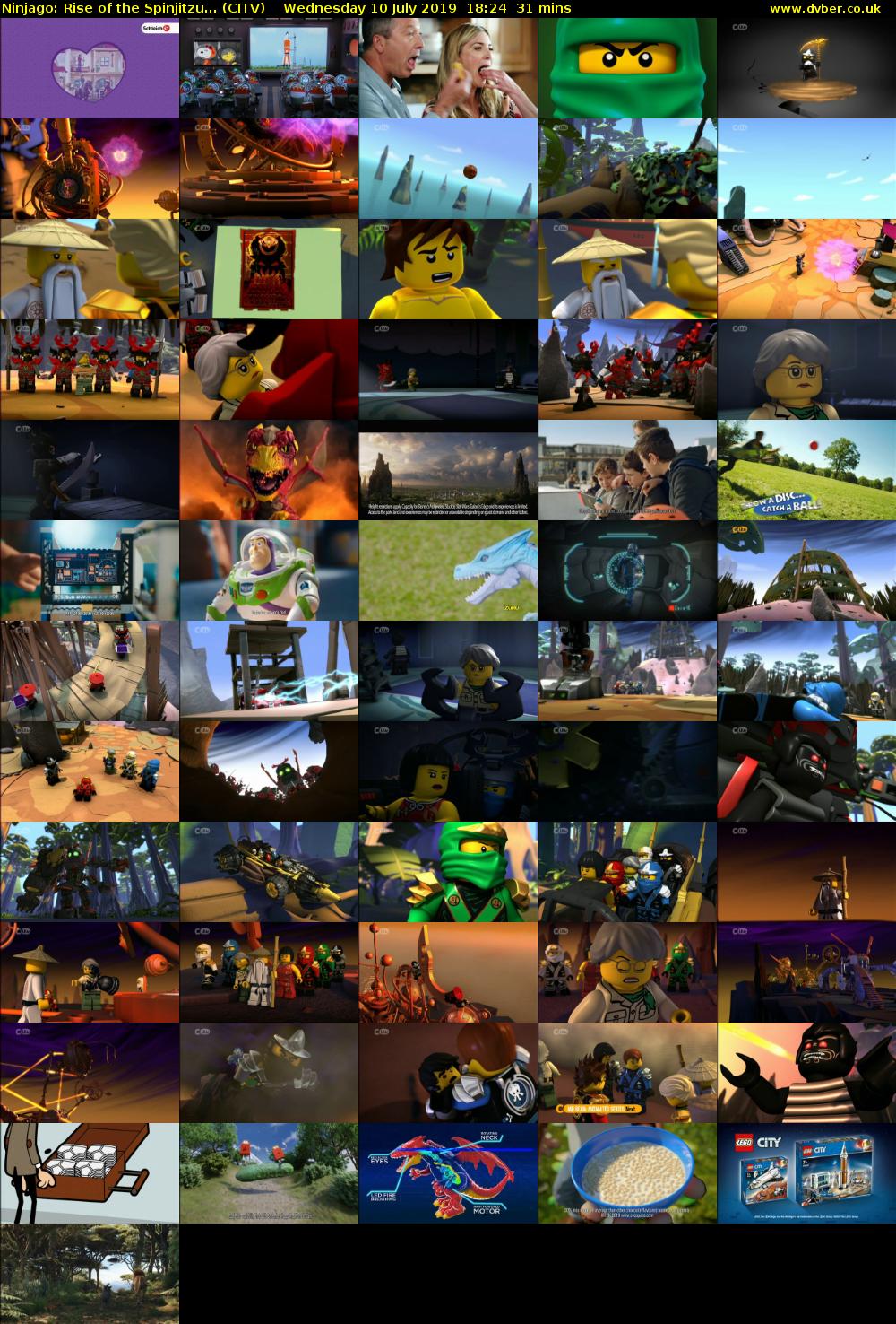 Ninjago: Rise of the Spinjitzu... (CITV) Wednesday 10 July 2019 18:24 - 18:55