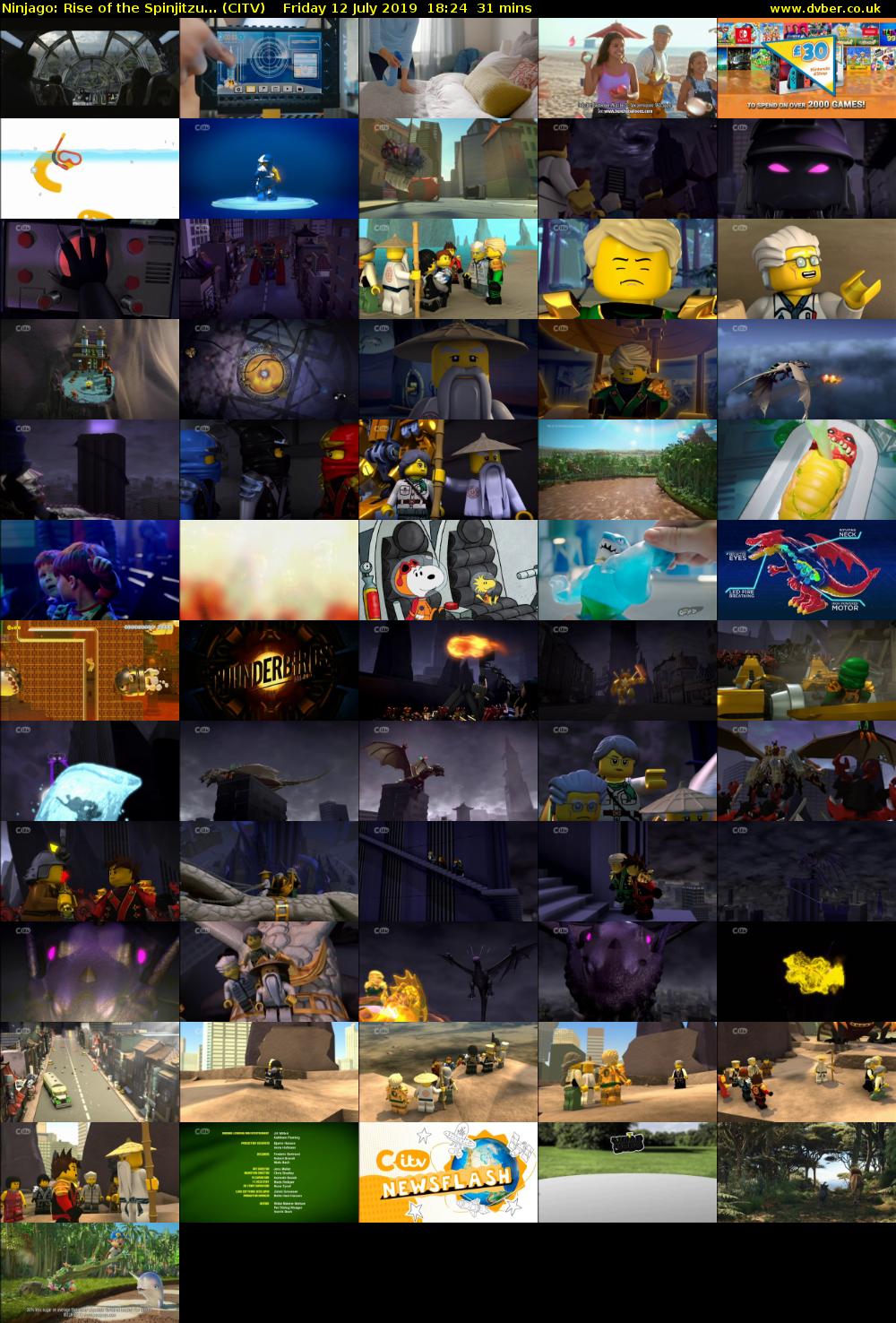 Ninjago: Rise of the Spinjitzu... (CITV) Friday 12 July 2019 18:24 - 18:55