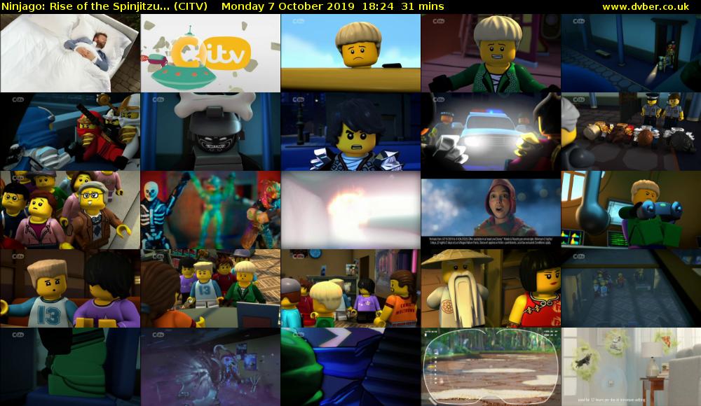 Ninjago: Rise of the Spinjitzu... (CITV) Monday 7 October 2019 18:24 - 18:55