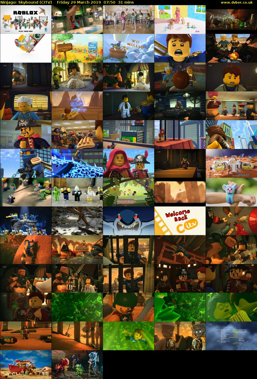 Ninjago: Skybound (CITV) Friday 29 March 2019 07:50 - 08:21
