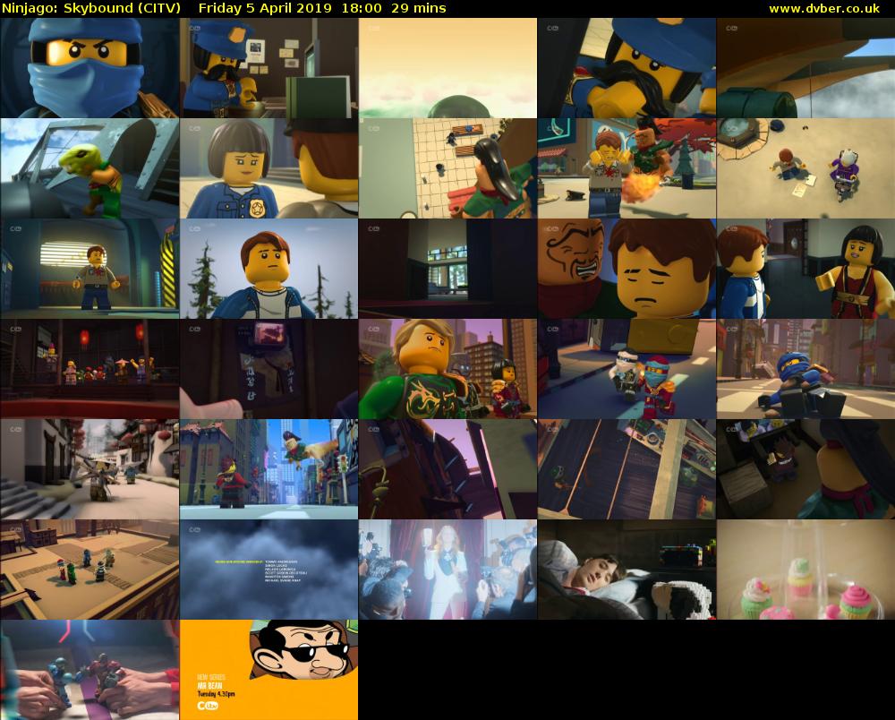 Ninjago: Skybound (CITV) Friday 5 April 2019 18:00 - 18:29