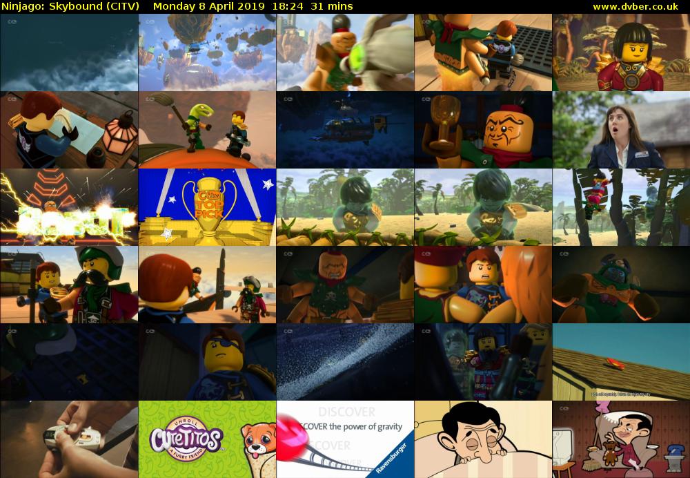 Ninjago: Skybound (CITV) Monday 8 April 2019 18:24 - 18:55