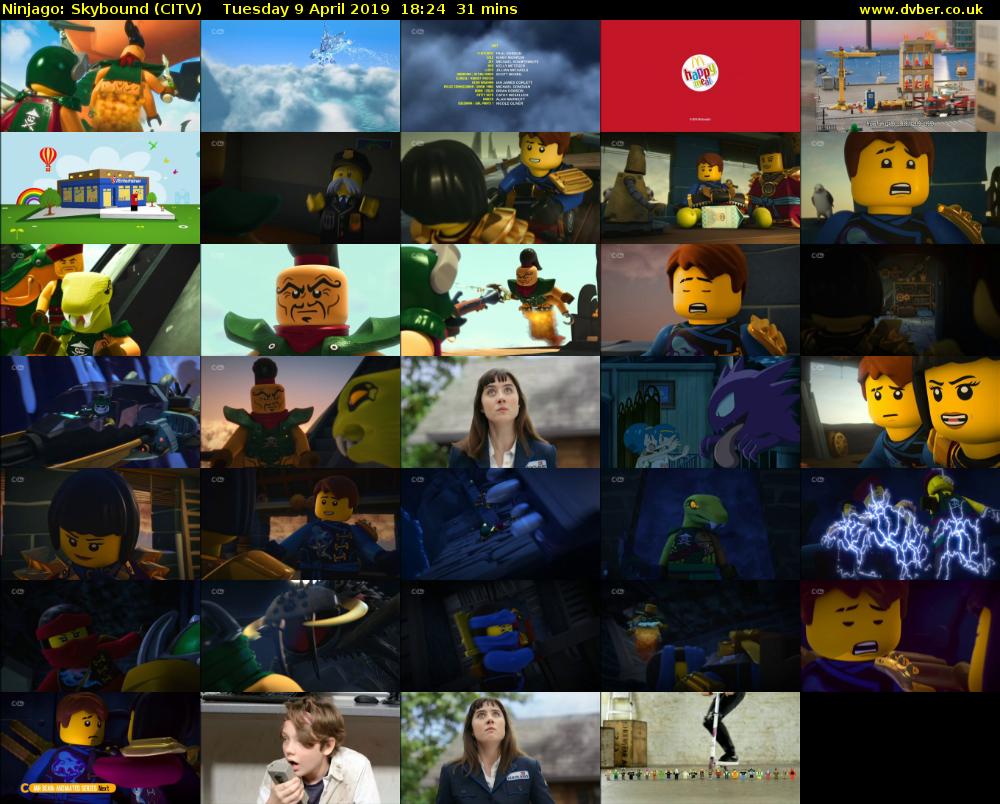 Ninjago: Skybound (CITV) Tuesday 9 April 2019 18:24 - 18:55