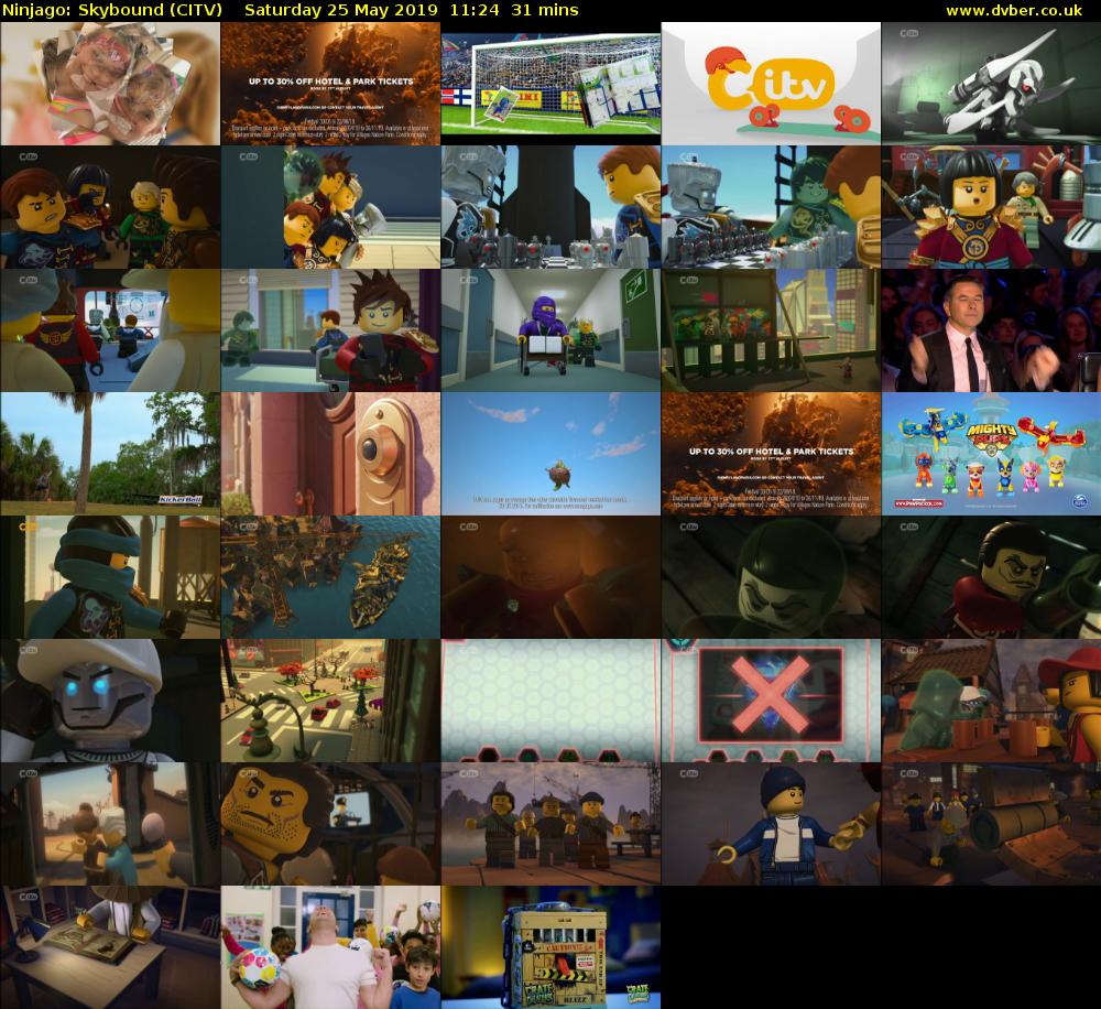 Ninjago: Skybound (CITV) Saturday 25 May 2019 11:24 - 11:55