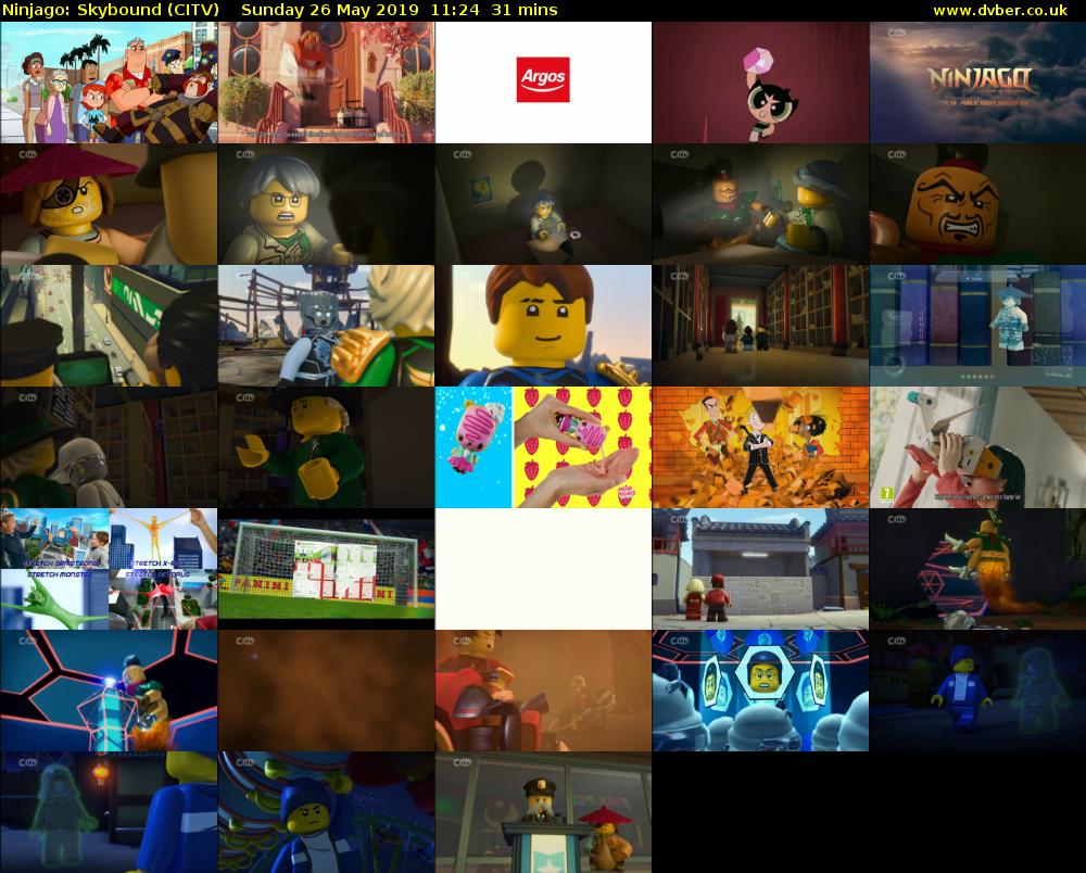 Ninjago: Skybound (CITV) Sunday 26 May 2019 11:24 - 11:55