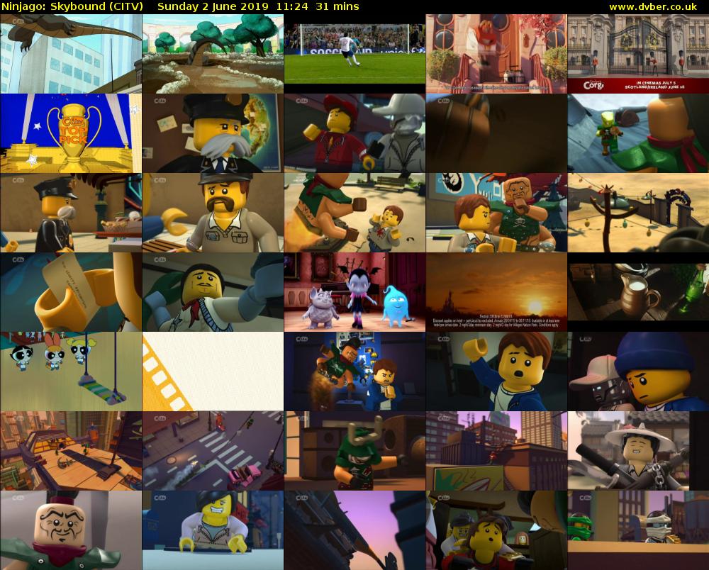 Ninjago: Skybound (CITV) Sunday 2 June 2019 11:24 - 11:55