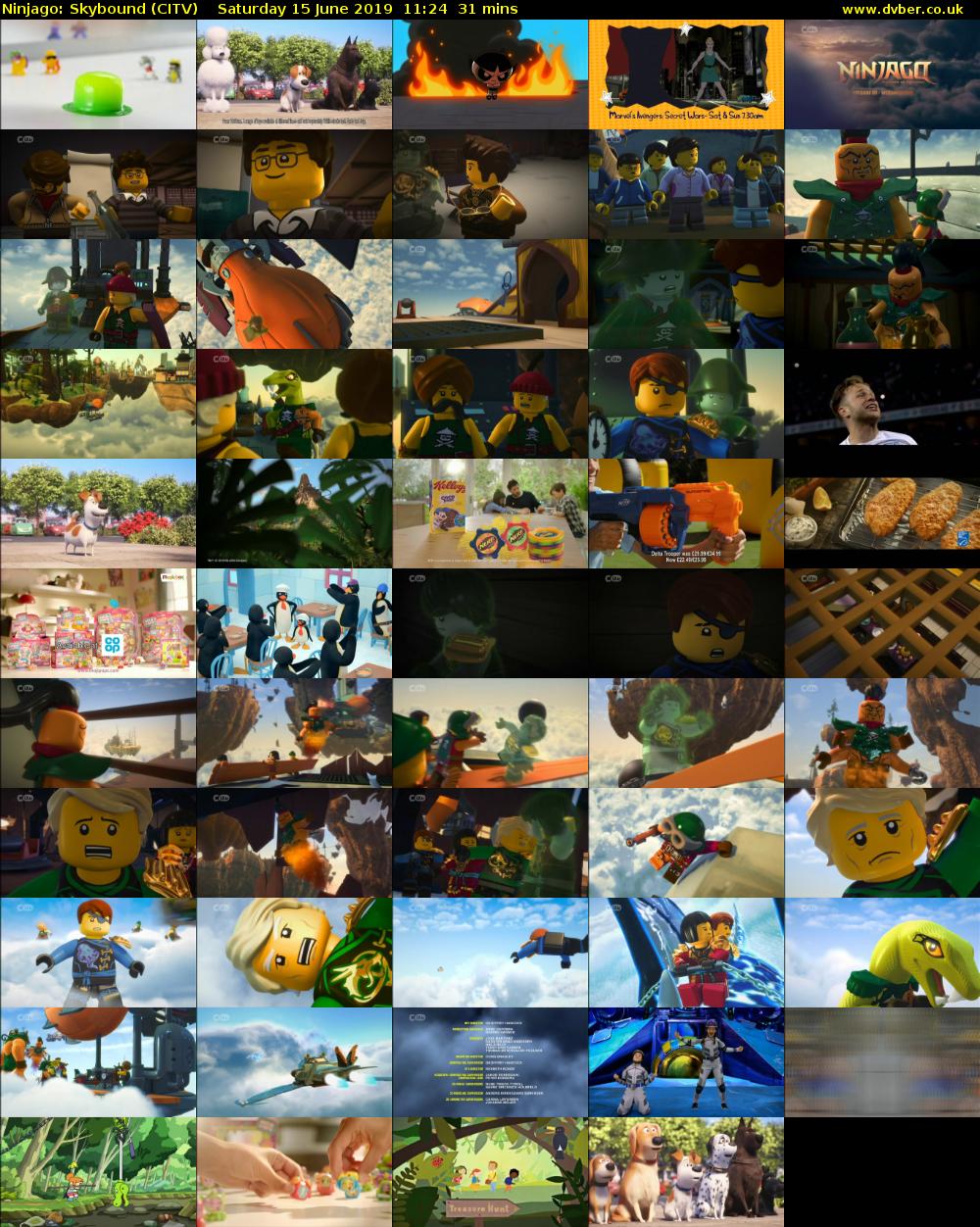 Ninjago: Skybound (CITV) Saturday 15 June 2019 11:24 - 11:55