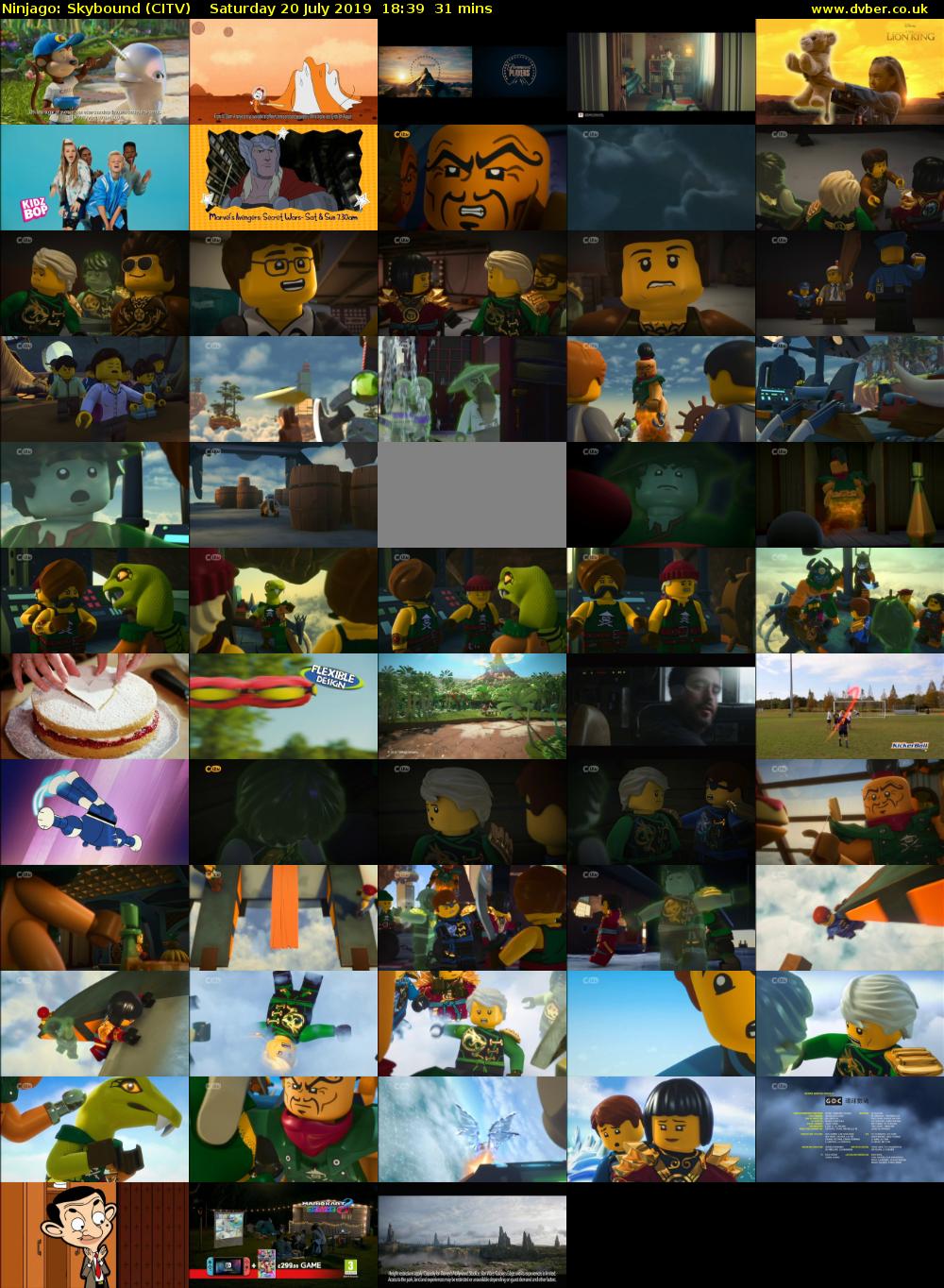 Ninjago: Skybound (CITV) Saturday 20 July 2019 18:39 - 19:10