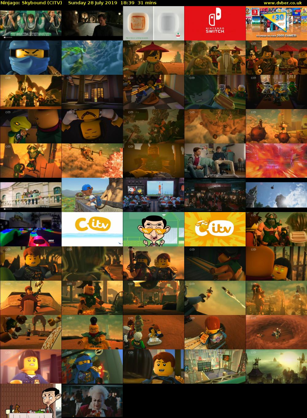 Ninjago: Skybound (CITV) Sunday 28 July 2019 18:39 - 19:10