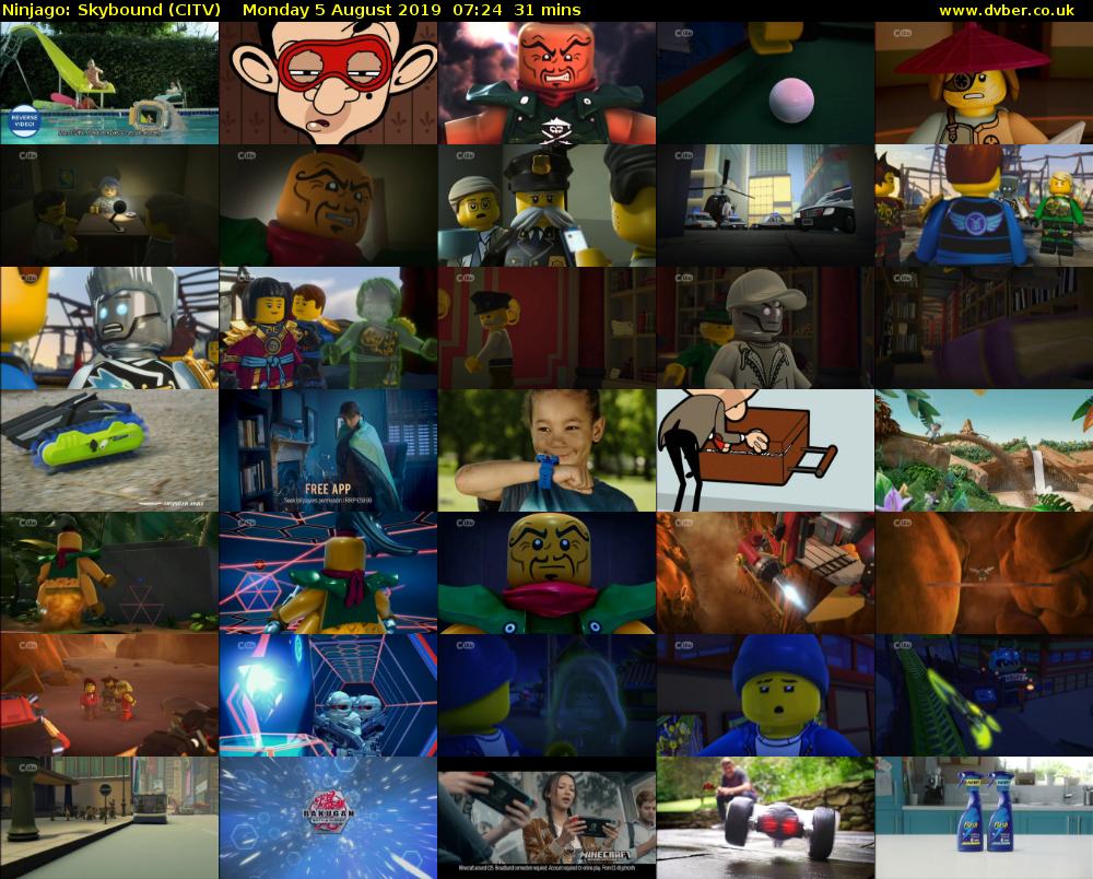 Ninjago: Skybound (CITV) Monday 5 August 2019 07:24 - 07:55