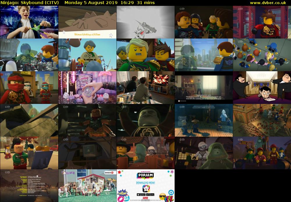 Ninjago: Skybound (CITV) Monday 5 August 2019 16:29 - 17:00