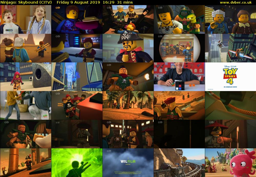 Ninjago: Skybound (CITV) Friday 9 August 2019 16:29 - 17:00