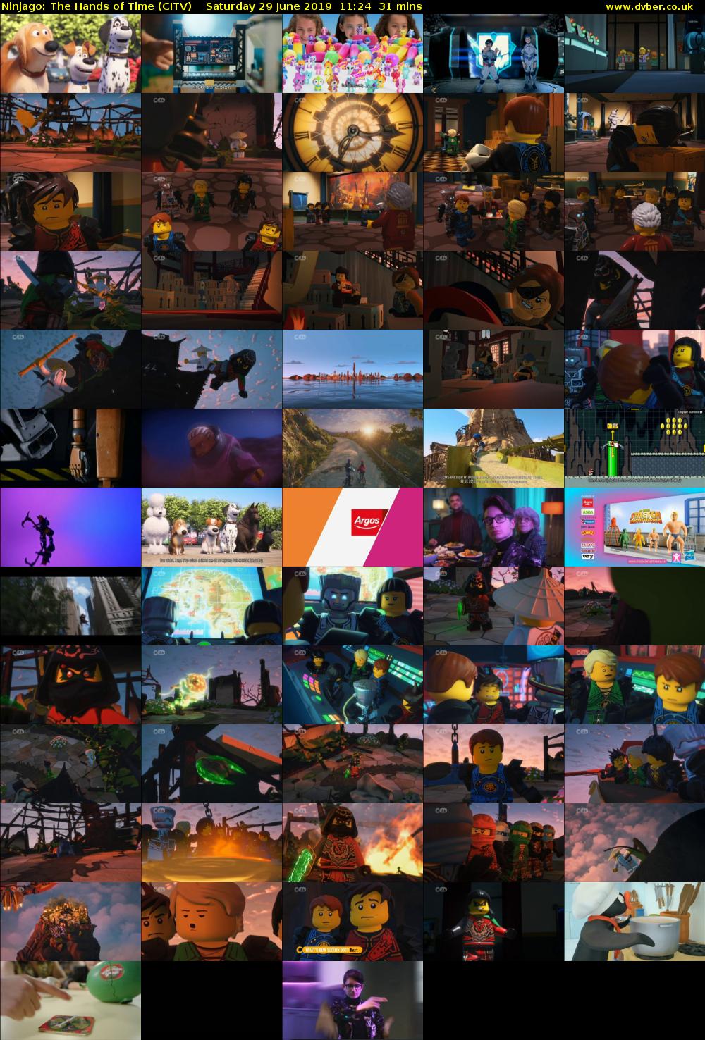 Ninjago: The Hands of Time (CITV) Saturday 29 June 2019 11:24 - 11:55
