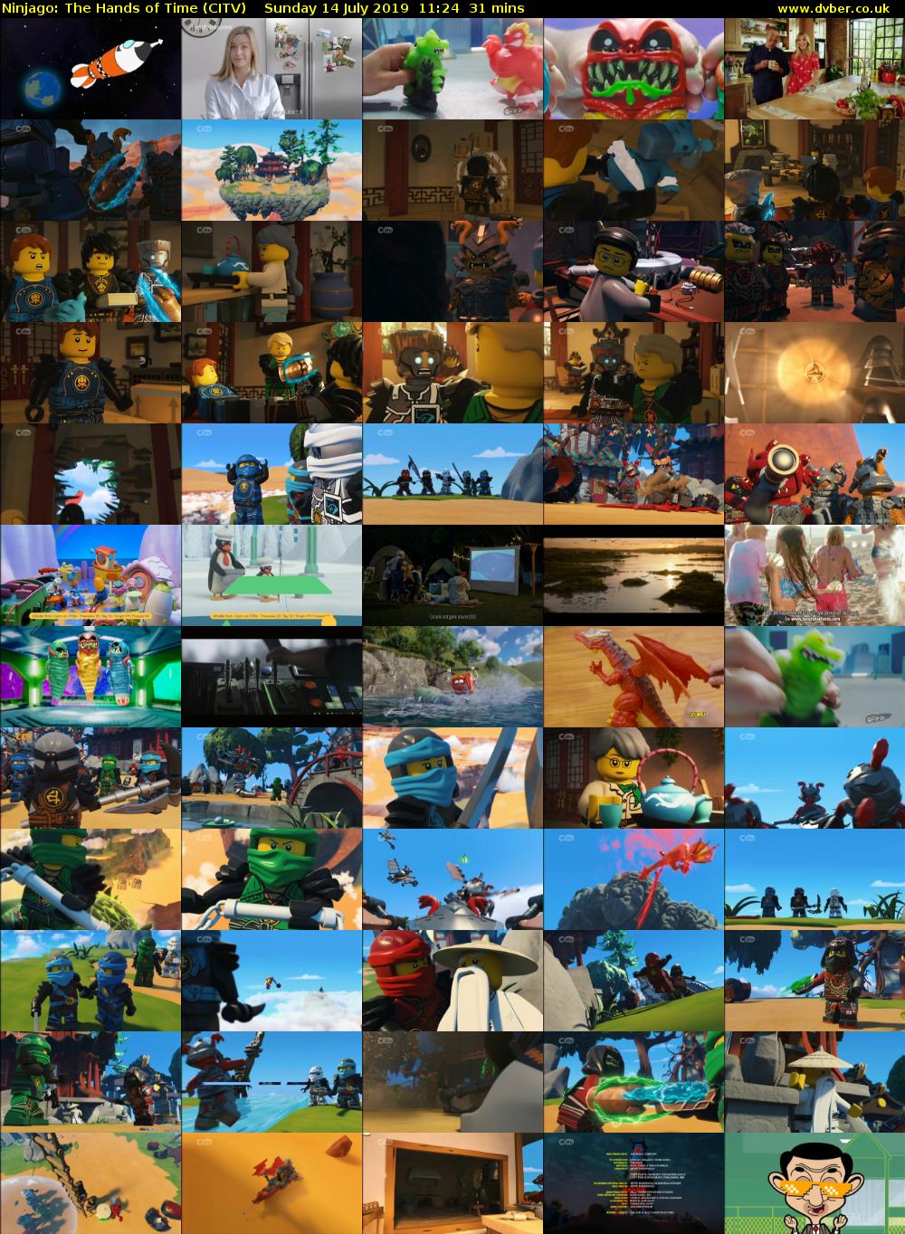 Ninjago: The Hands of Time (CITV) Sunday 14 July 2019 11:24 - 11:55