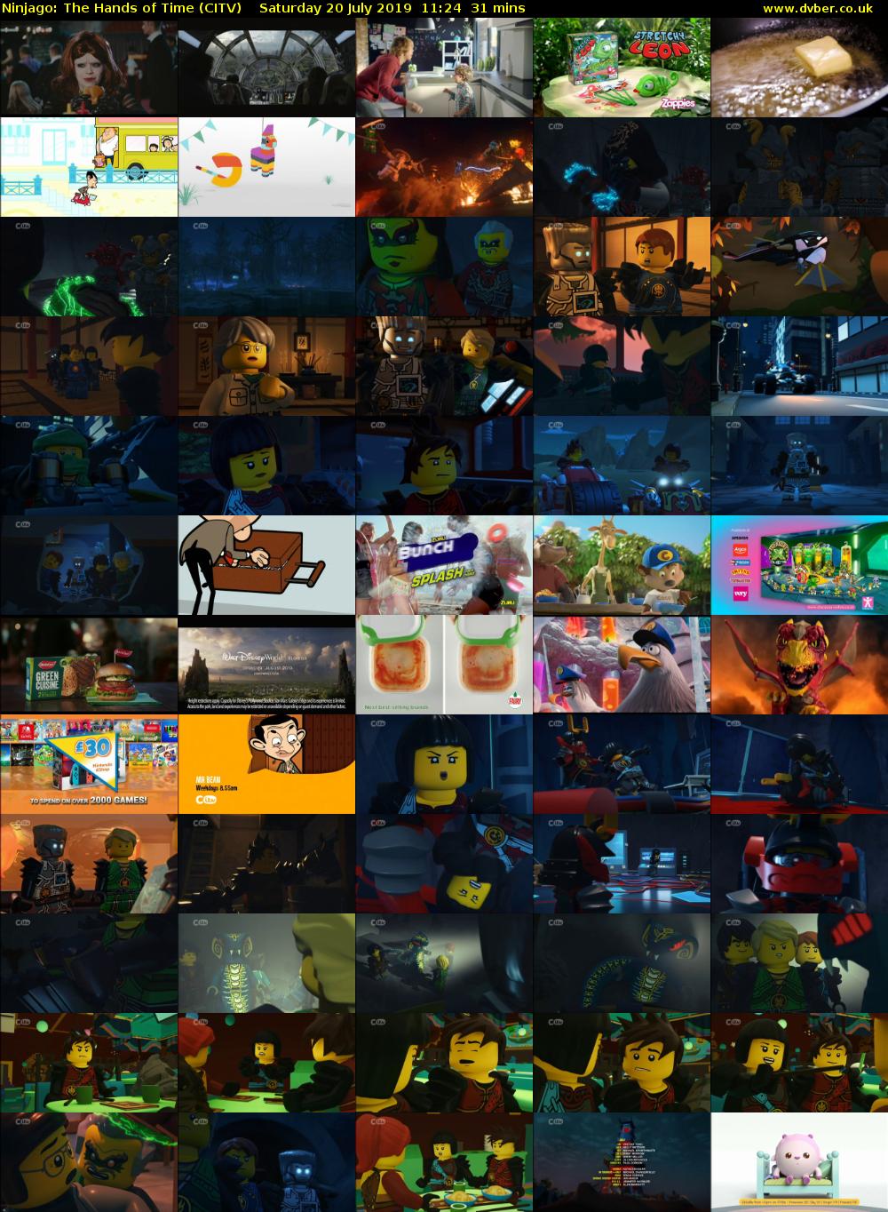 Ninjago: The Hands of Time (CITV) Saturday 20 July 2019 11:24 - 11:55