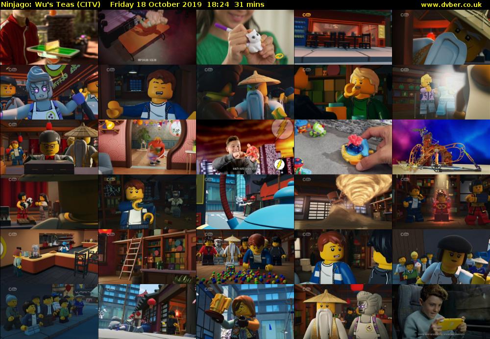 Ninjago: Wu's Teas (CITV) Friday 18 October 2019 18:24 - 18:55