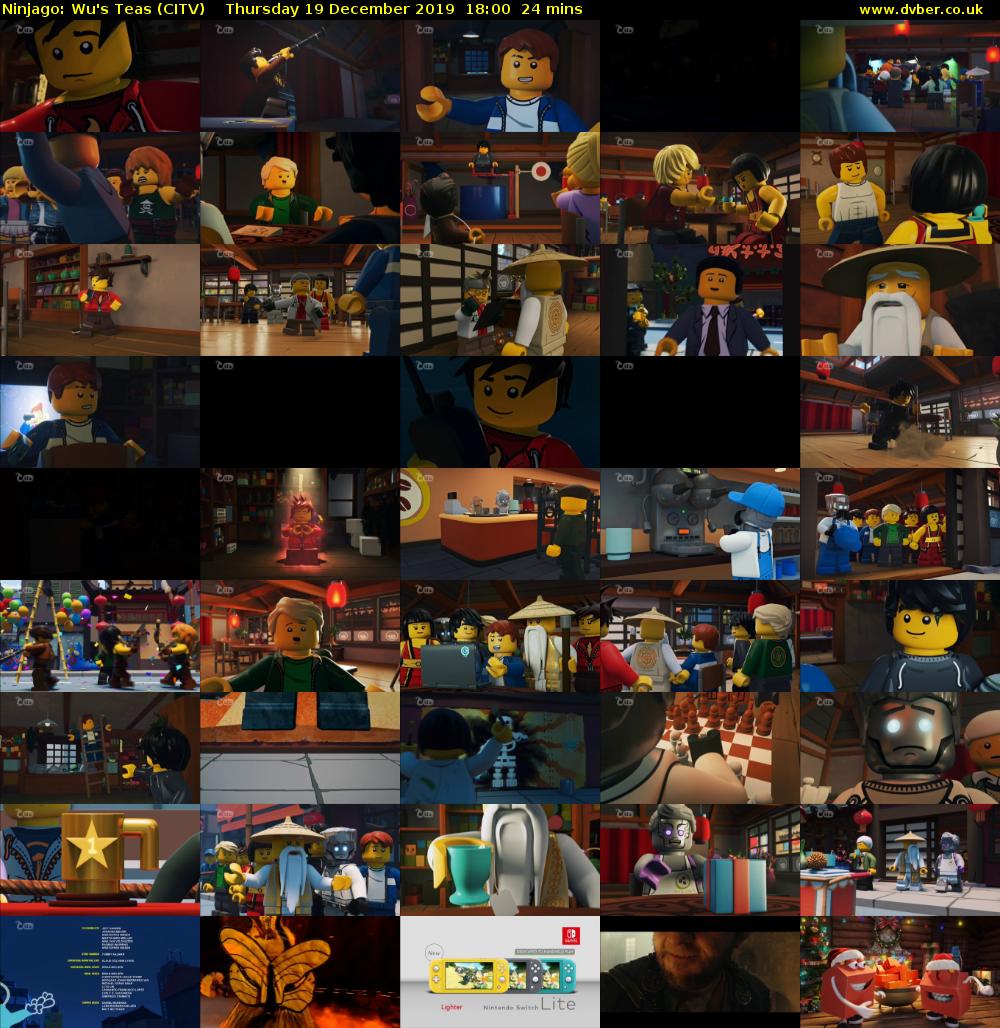 Ninjago: Wu's Teas (CITV) Thursday 19 December 2019 18:00 - 18:24