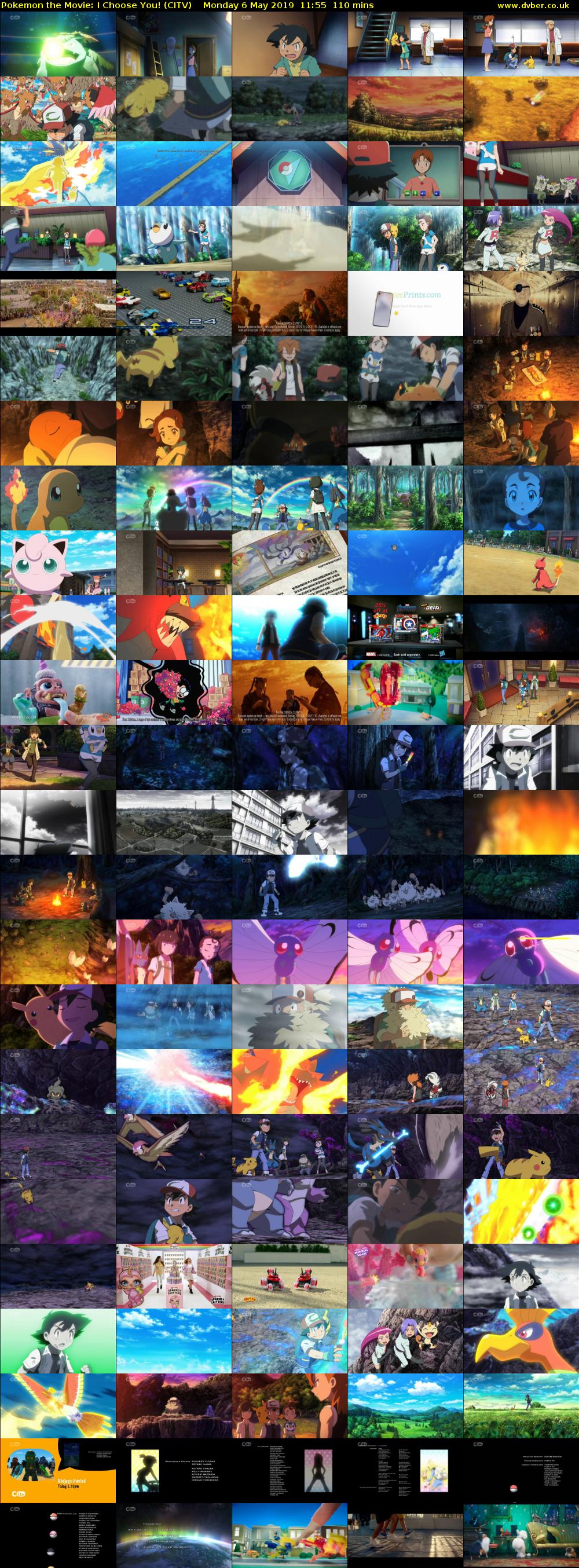 Pokemon the Movie: I Choose You! (CITV) Monday 6 May 2019 11:55 - 13:45