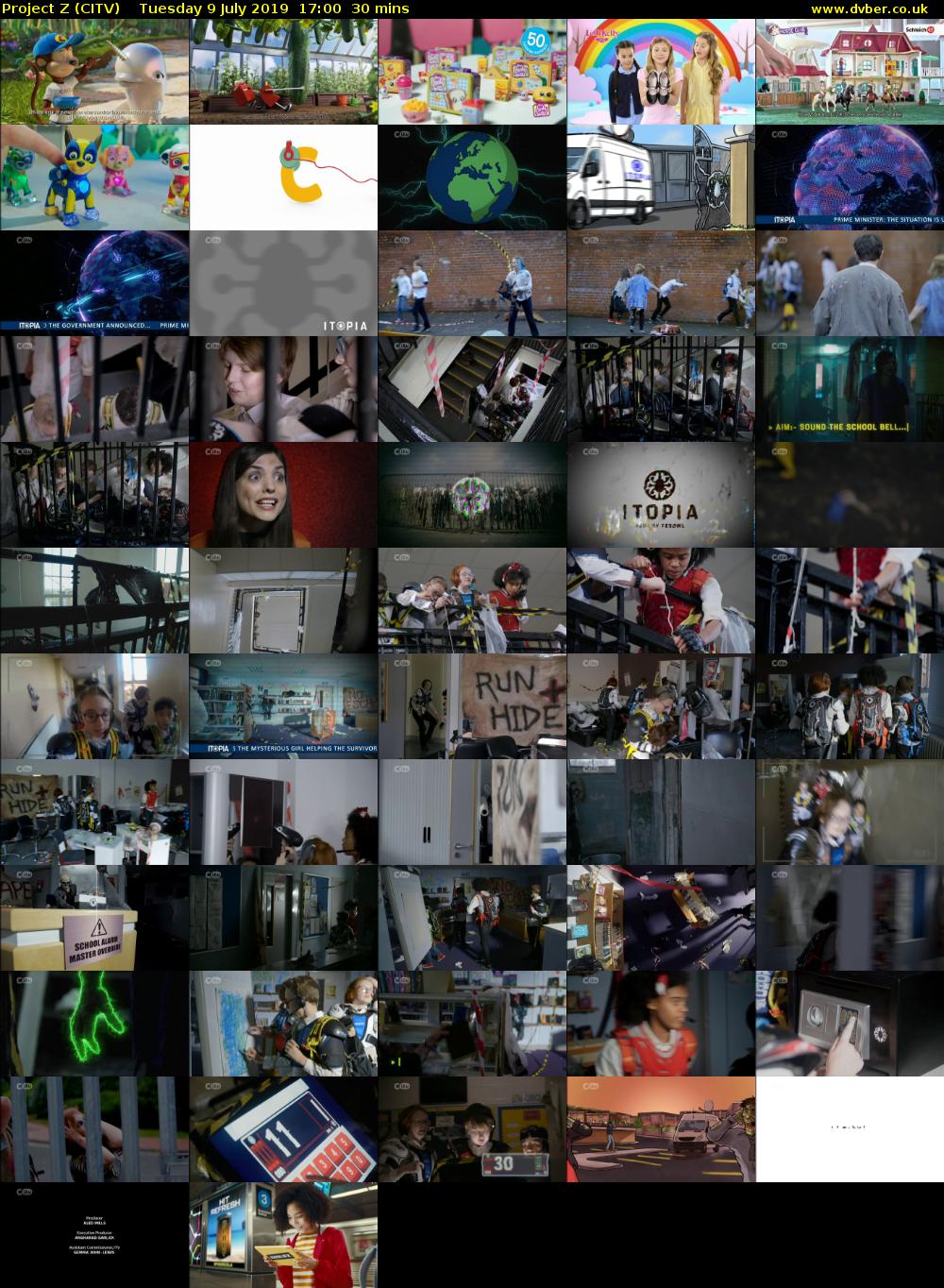 Project Z (CITV) Tuesday 9 July 2019 17:00 - 17:30