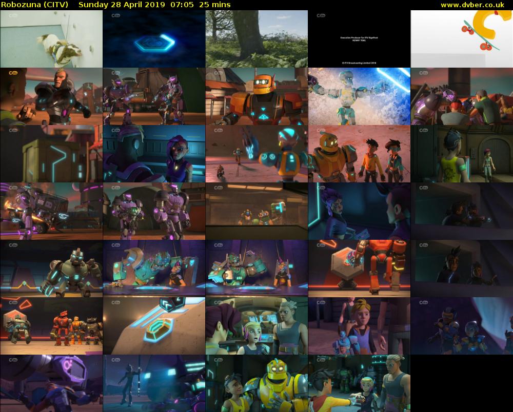 Robozuna (CITV) Sunday 28 April 2019 07:05 - 07:30