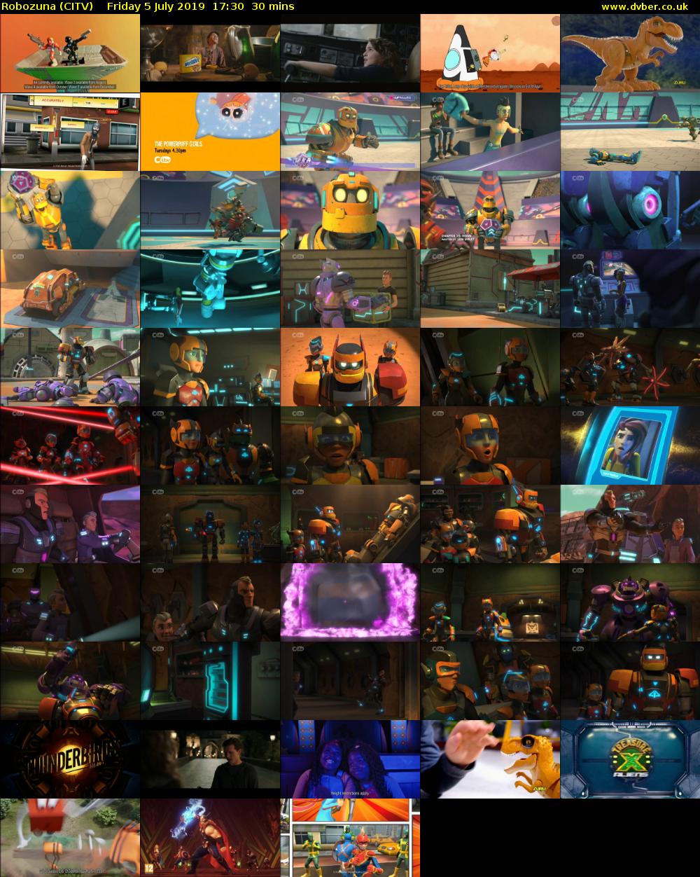 Robozuna (CITV) Friday 5 July 2019 17:30 - 18:00