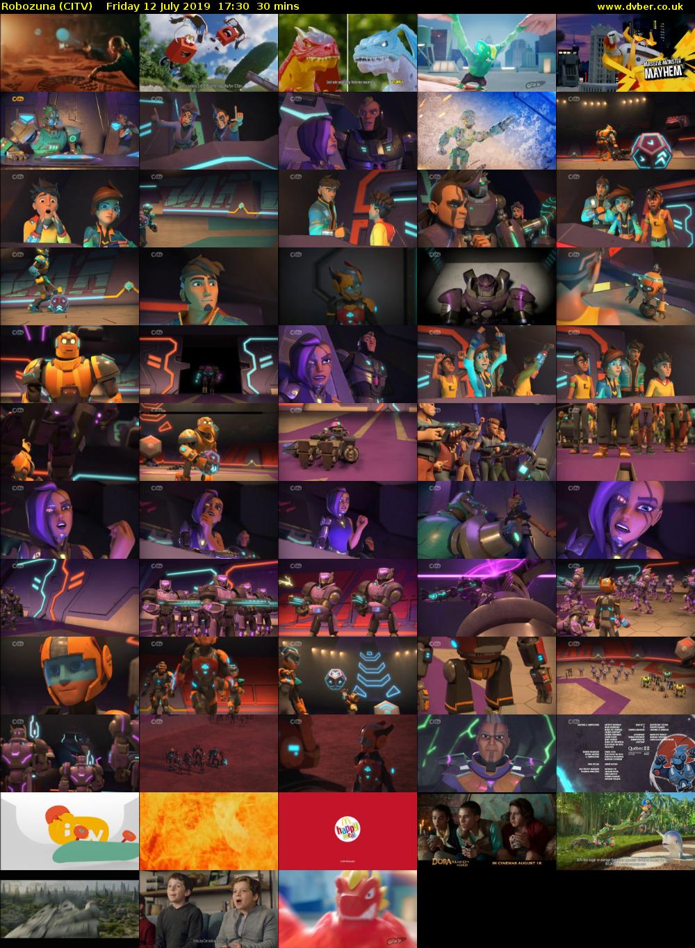 Robozuna (CITV) Friday 12 July 2019 17:30 - 18:00