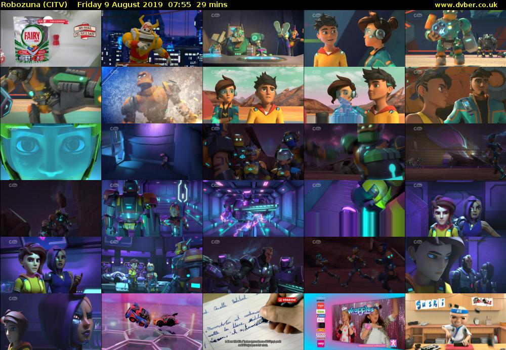 Robozuna (CITV) Friday 9 August 2019 07:55 - 08:24