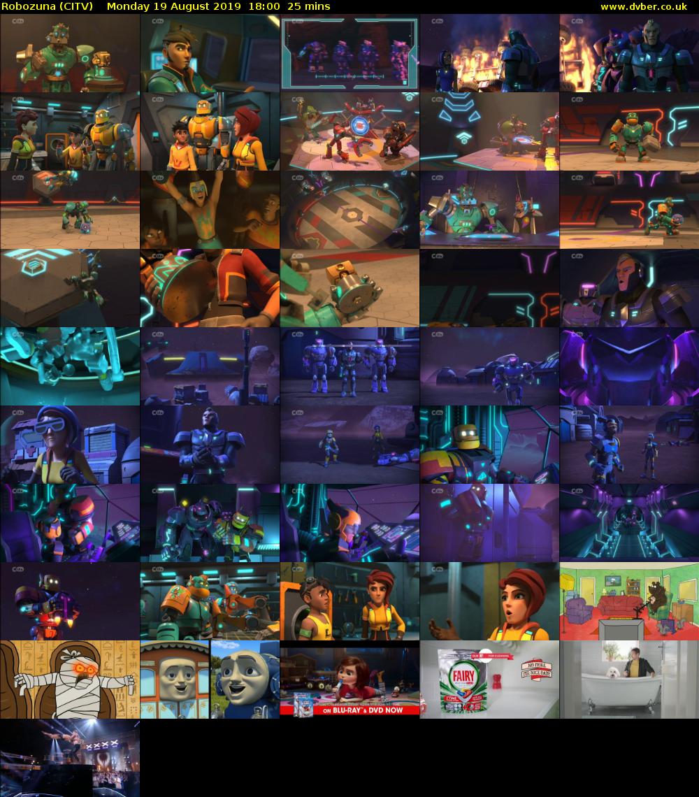 Robozuna (CITV) Monday 19 August 2019 18:00 - 18:25