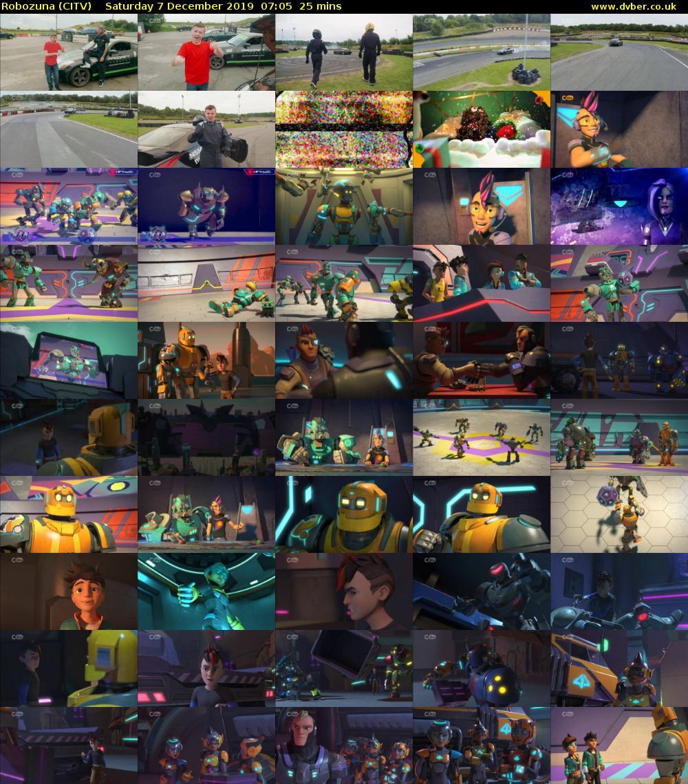 Robozuna (CITV) Saturday 7 December 2019 07:05 - 07:30