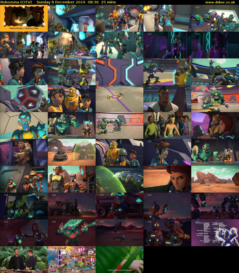 Robozuna (CITV) Sunday 8 December 2019 08:30 - 08:55