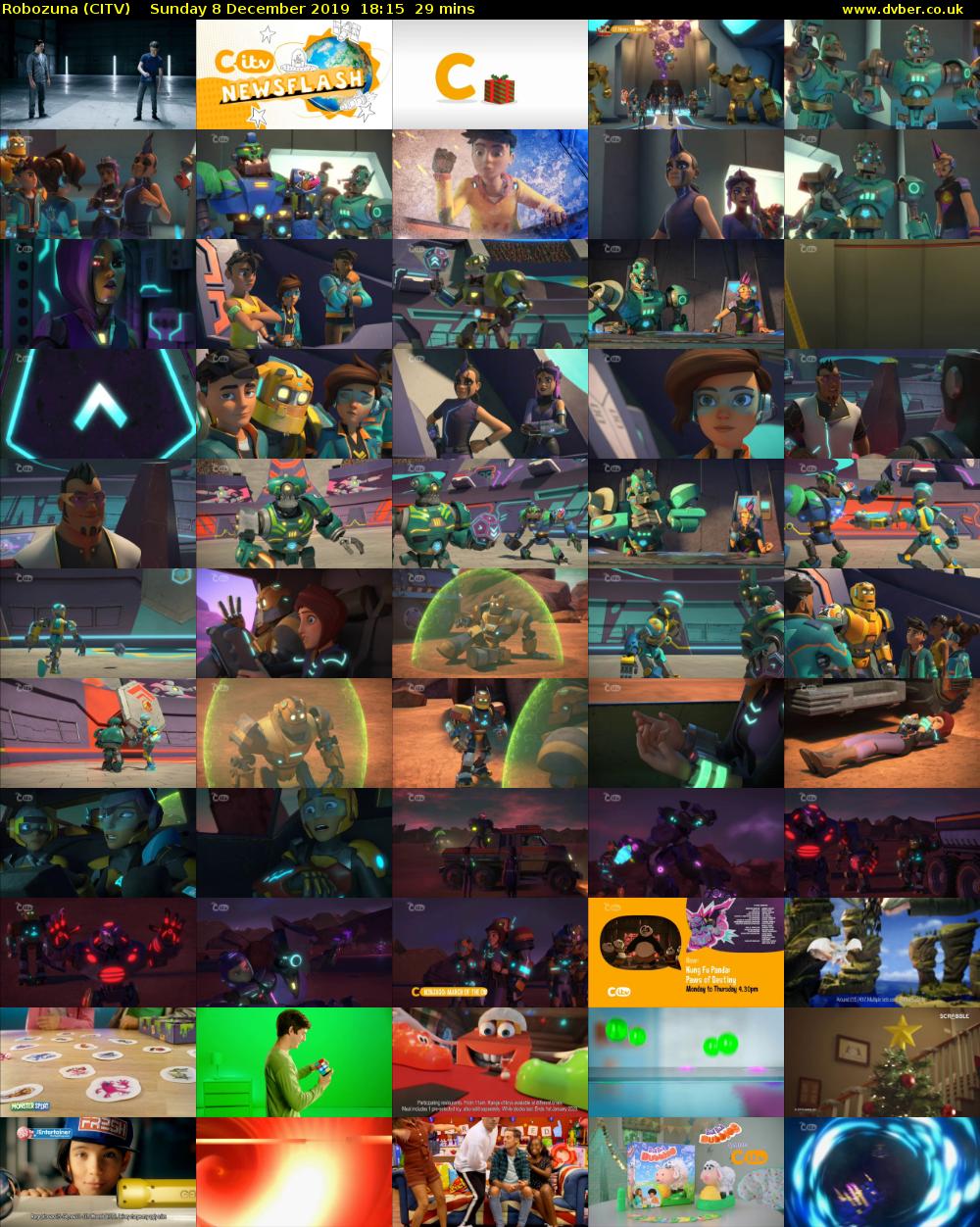 Robozuna (CITV) Sunday 8 December 2019 18:15 - 18:44