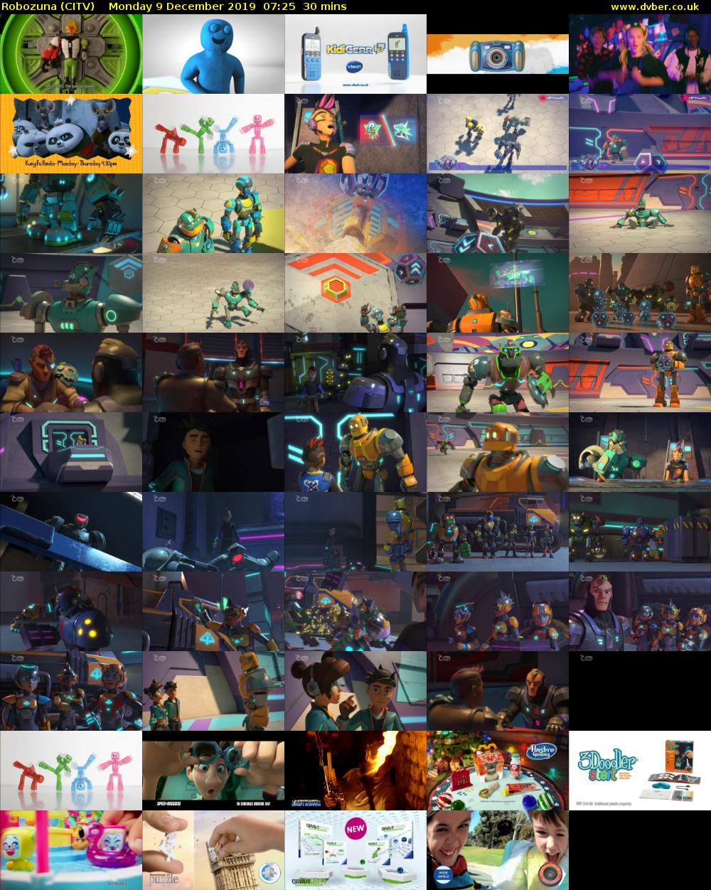 Robozuna (CITV) Monday 9 December 2019 07:25 - 07:55