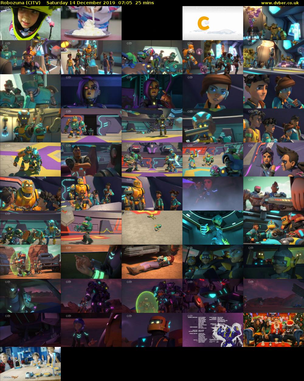 Robozuna (CITV) Saturday 14 December 2019 07:05 - 07:30