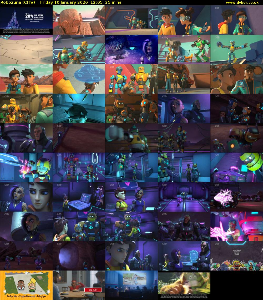 Robozuna (CITV) Friday 10 January 2020 12:05 - 12:30