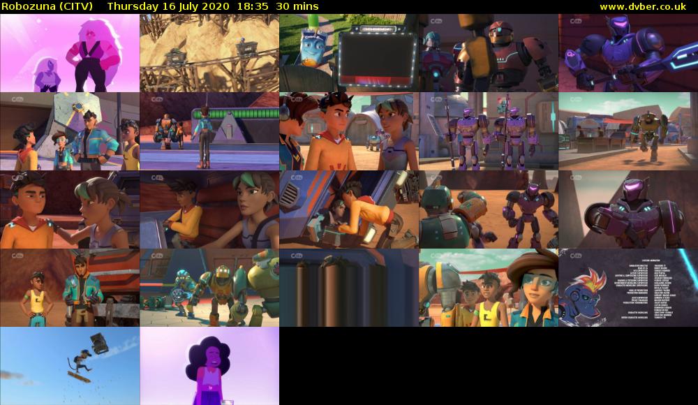 Robozuna (CITV) Thursday 16 July 2020 18:35 - 19:05