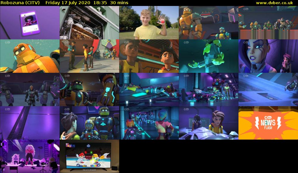 Robozuna (CITV) Friday 17 July 2020 18:35 - 19:05