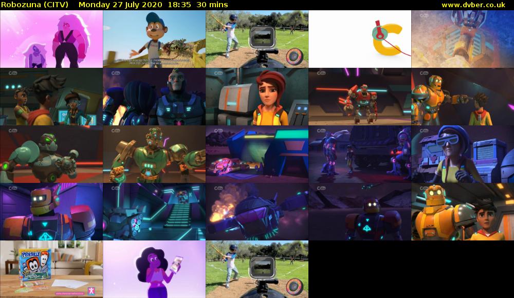 Robozuna (CITV) Monday 27 July 2020 18:35 - 19:05
