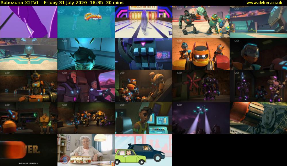 Robozuna (CITV) Friday 31 July 2020 18:35 - 19:05