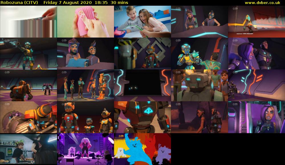 Robozuna (CITV) Friday 7 August 2020 18:35 - 19:05