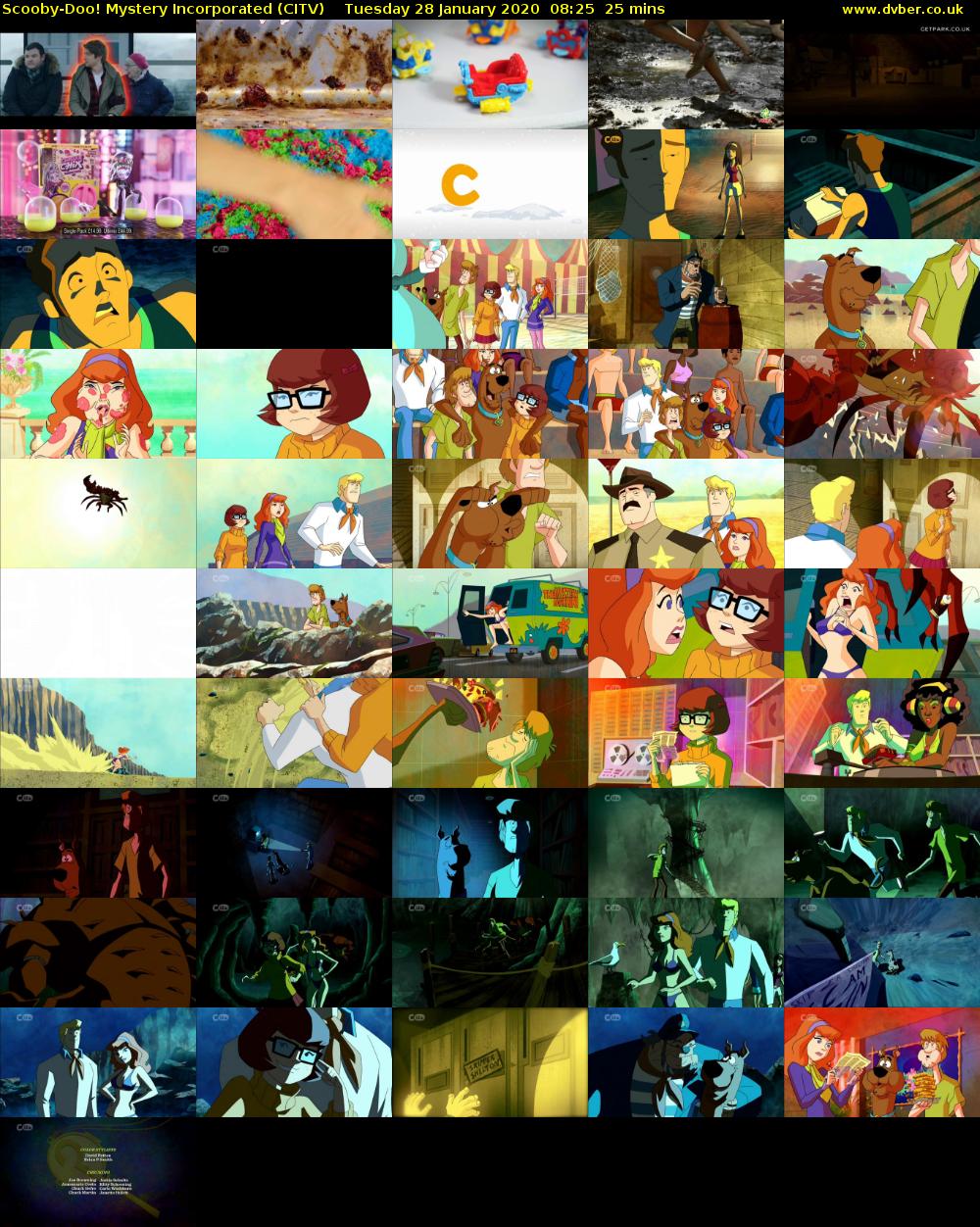 Scooby-Doo! Mystery Incorporated (CITV) Tuesday 28 January 2020 08:25 - 08:50