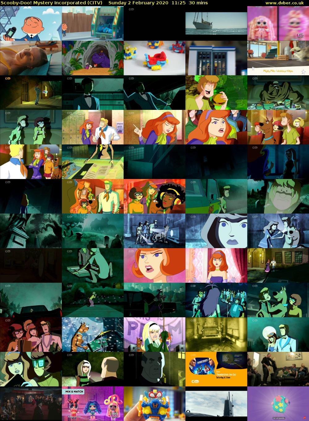 Scooby-Doo! Mystery Incorporated (CITV) Sunday 2 February 2020 11:25 - 11:55