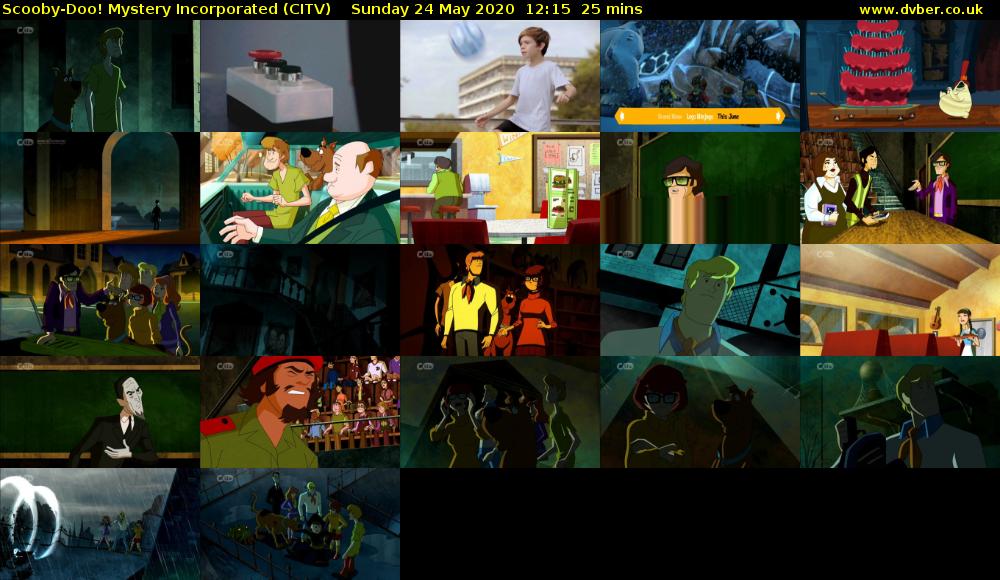Scooby-Doo! Mystery Incorporated (CITV) Sunday 24 May 2020 12:15 - 12:40