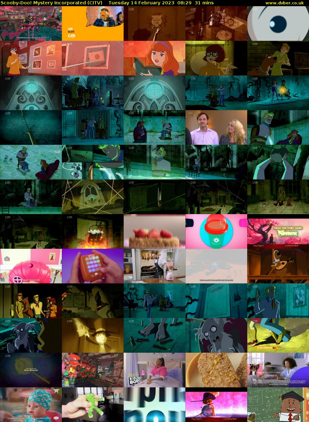 Scooby-Doo! Mystery Incorporated (CITV) Tuesday 14 February 2023 08:29 - 09:00