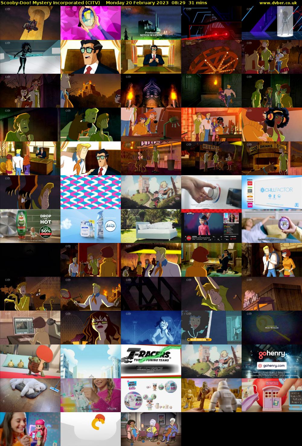 Scooby-Doo! Mystery Incorporated (CITV) Monday 20 February 2023 08:29 - 09:00