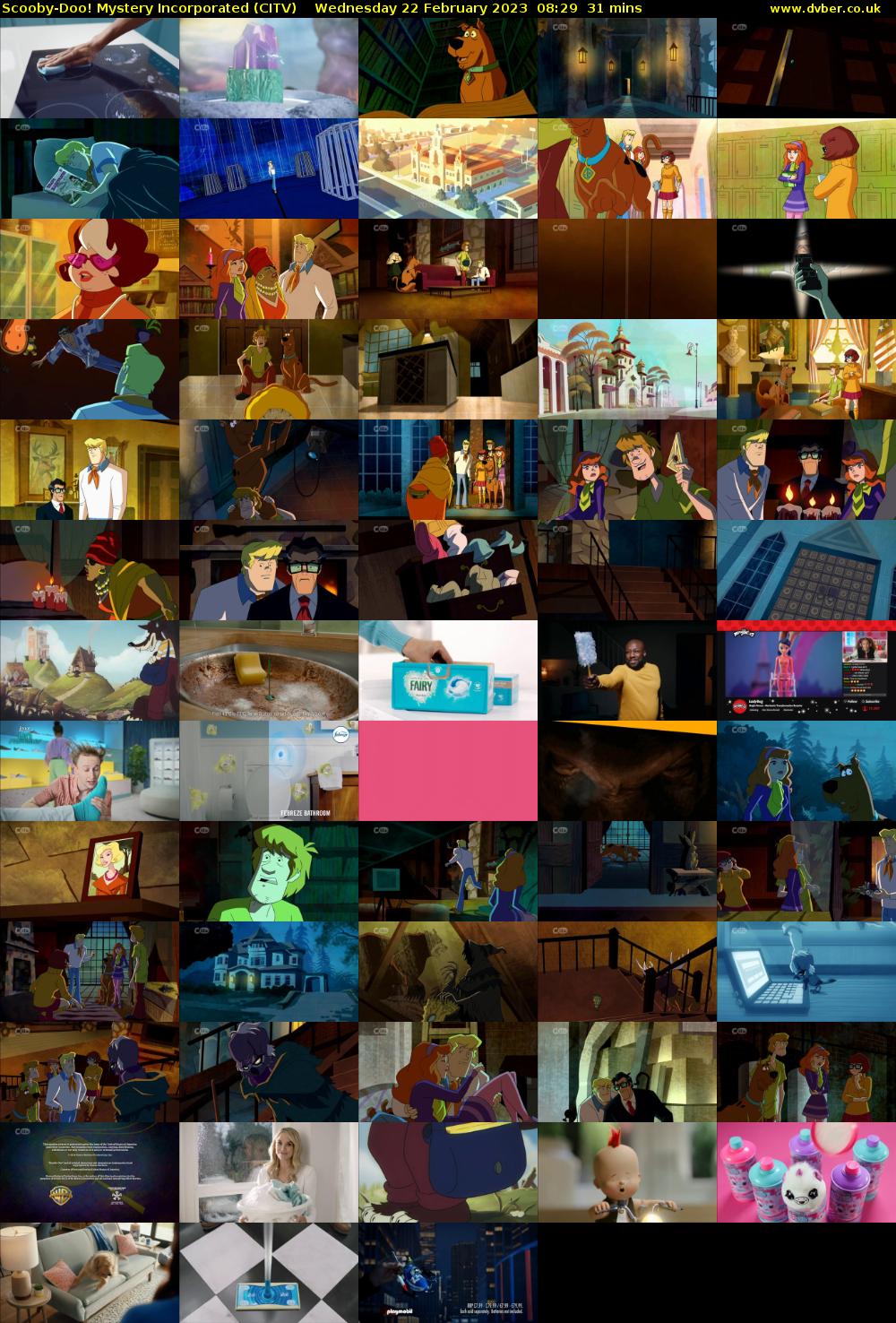 Scooby-Doo! Mystery Incorporated (CITV) Wednesday 22 February 2023 08:29 - 09:00